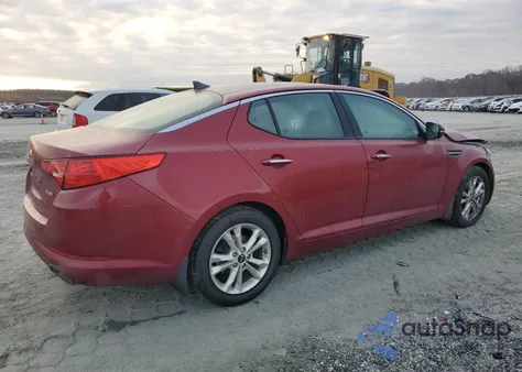 2011 Kia Optima Ex from USA, damaged, VIN KNAGN4A77B5100702